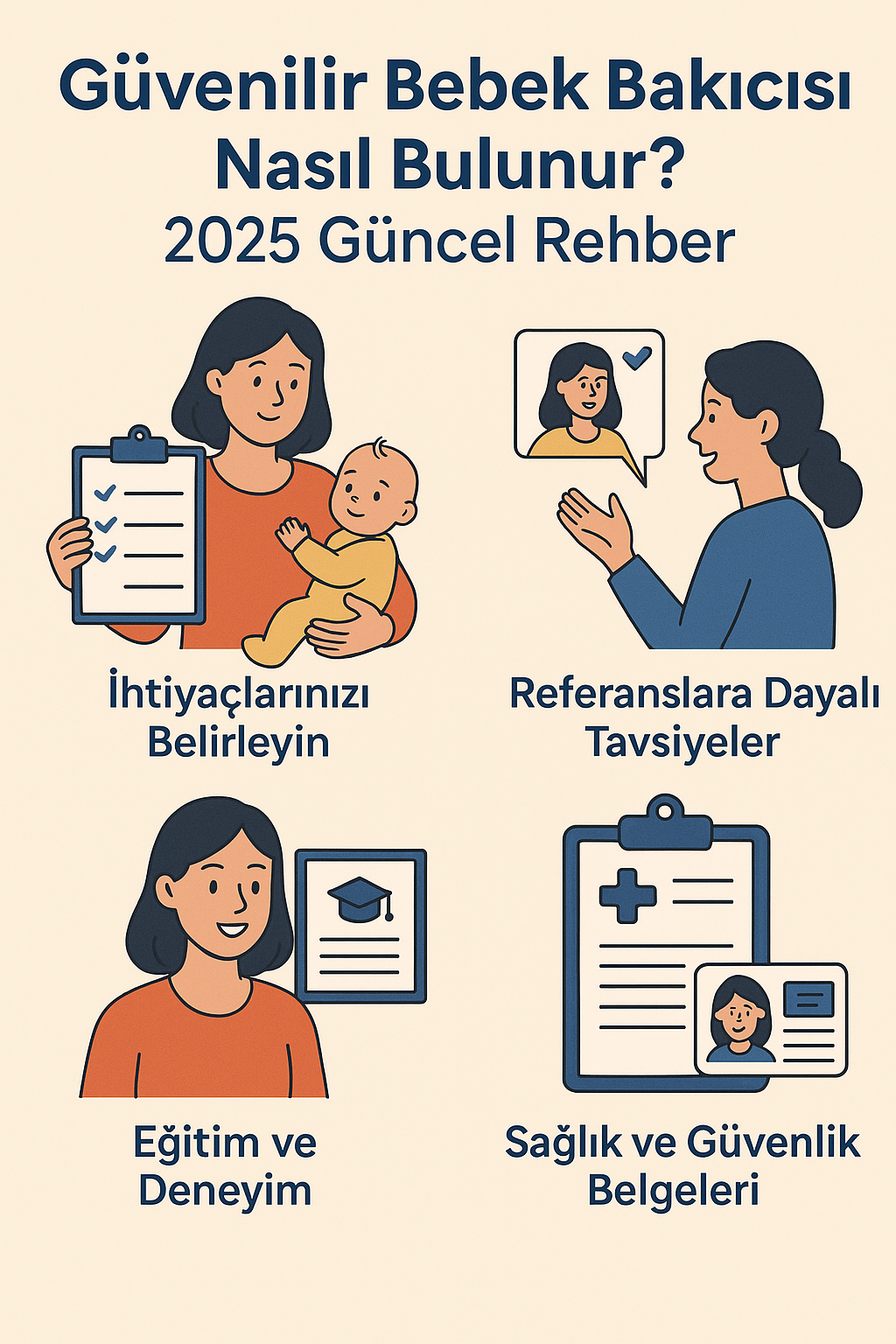 Güvenilir Bebek Bakıcısı Nasıl Bulunur? 2025 Güncel Rehber
